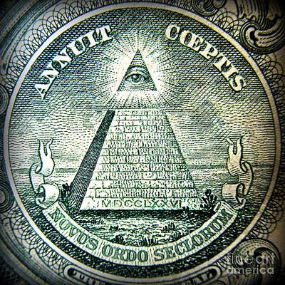 Szabadkőműves szimbólum az egydolláros bankjegyen